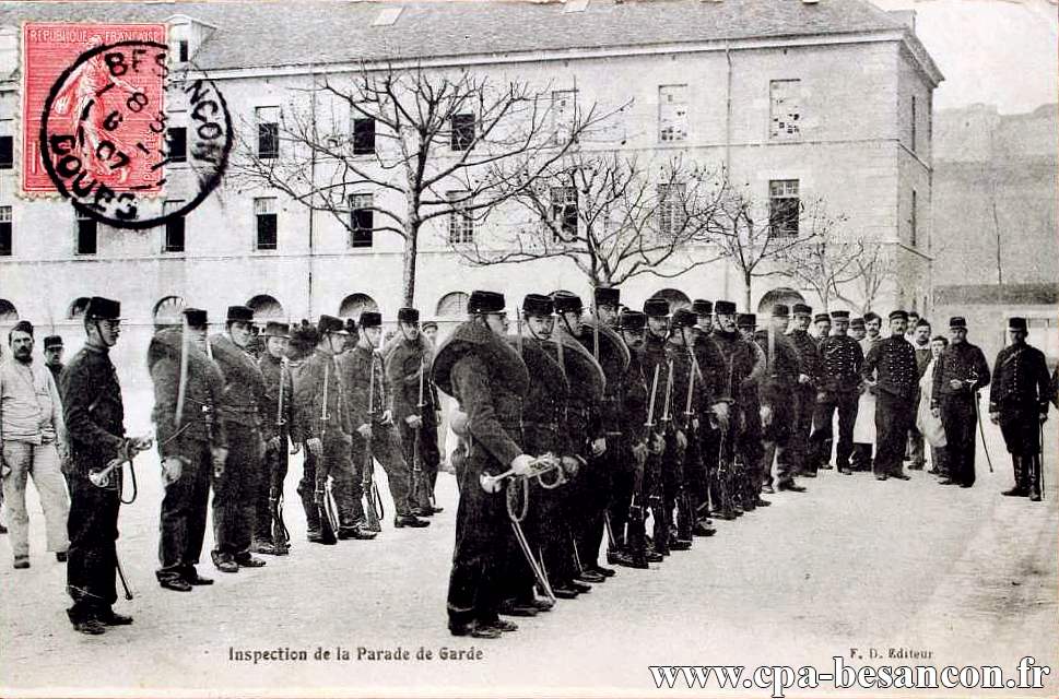 Inspection de la Parade de Garde